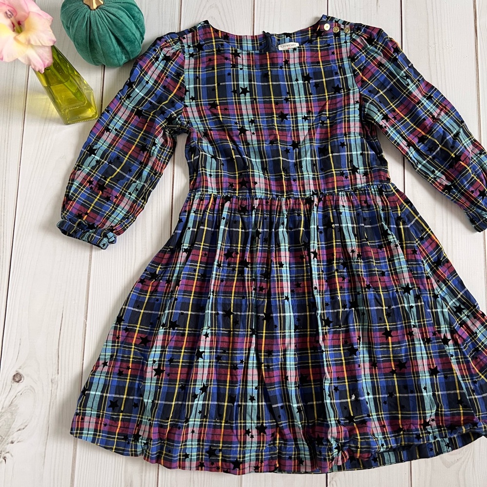 Crewcuts Vibrant Plaid Kids Dress
